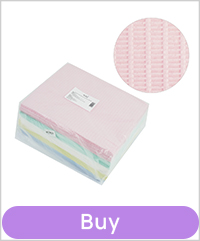 Paper mats for manicure TUFI profi PREMIUM disposable laminated moisture-resistant mix